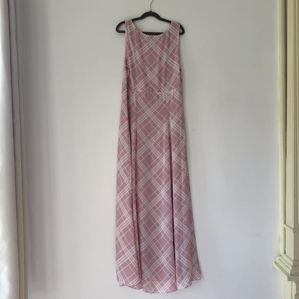 Reformation Ceara Dress in Rose Plaid - Picture 6 of 6